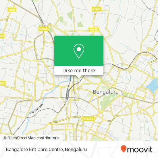 Bangalore Ent Care Centre map