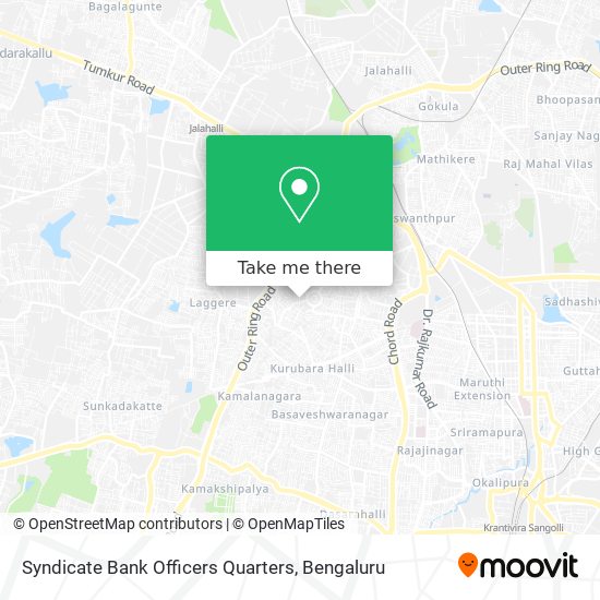 Syndicate Bank Officers Quarters map