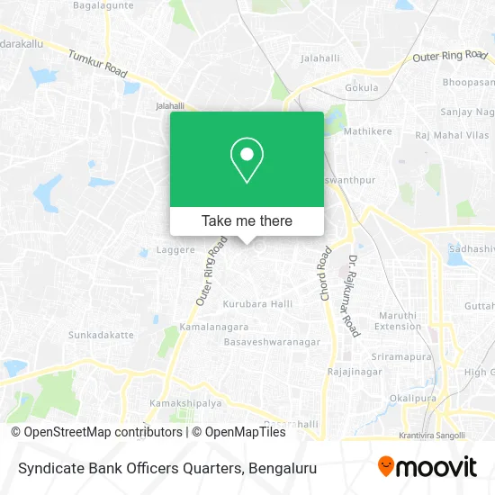 Syndicate Bank Officers Quarters map