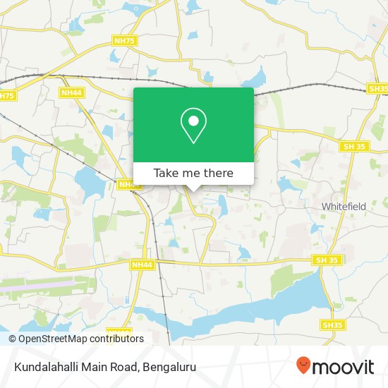 Kundalahalli Main Road map