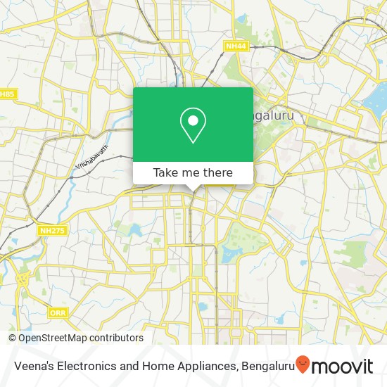 Veena's Electronics and Home Appliances map