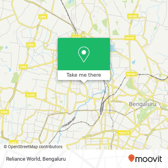 Reliance World map