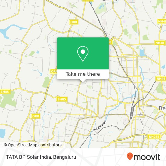 TATA BP Solar India map