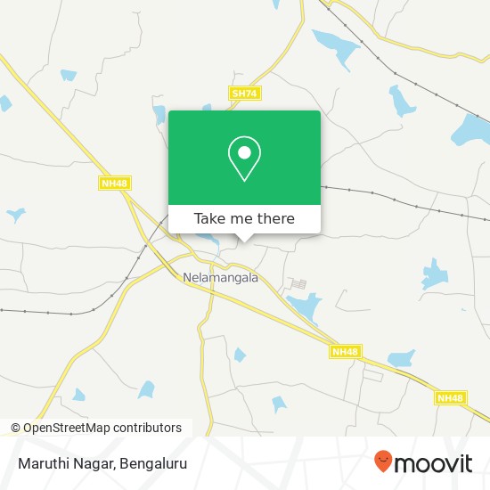 Maruthi Nagar map