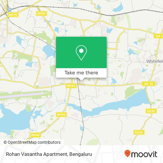 Rohan Vasantha Apartment map