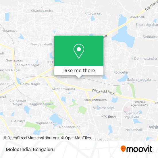 Molex India map