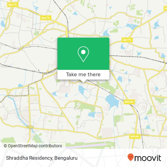 Shraddha Residency map