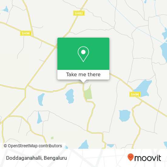 Doddaganahalli map