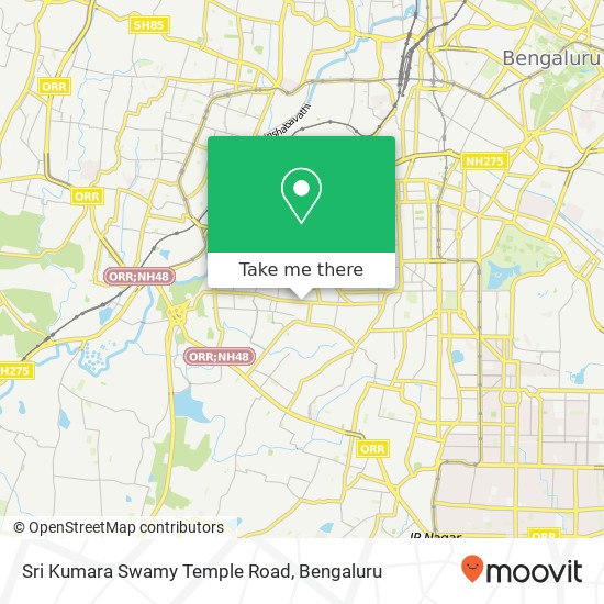 Sri Kumara Swamy Temple Road map