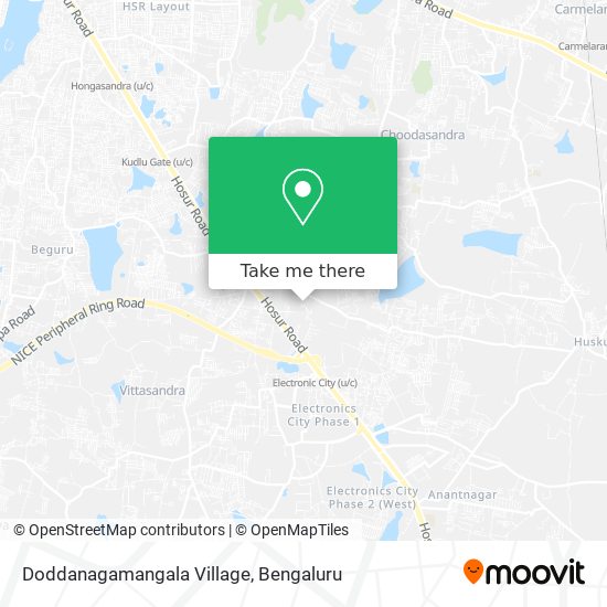 Doddanagamangala Village map