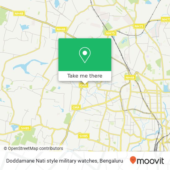 Doddamane Nati style military watches map