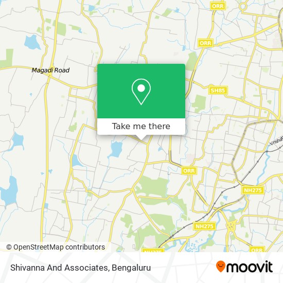 Shivanna And Associates map