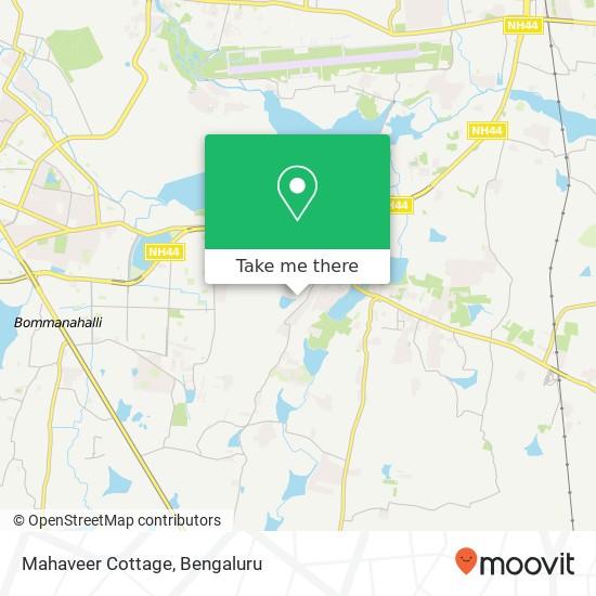 Mahaveer Cottage map