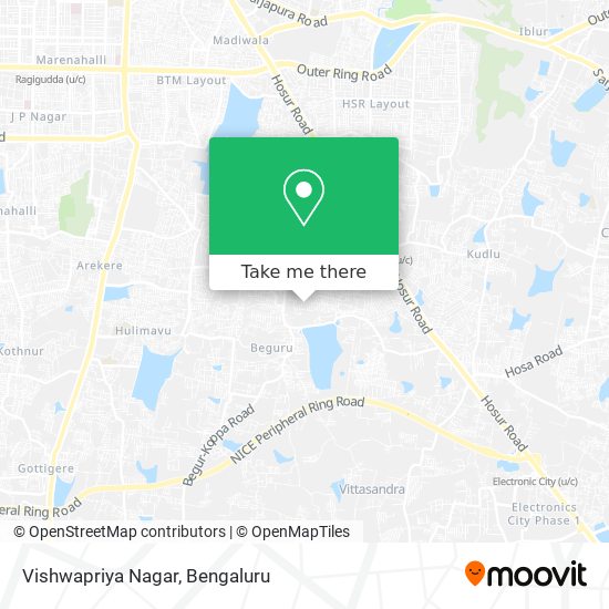 Vishwapriya Nagar map