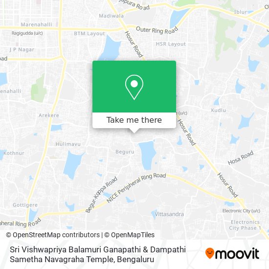 Sri Vishwapriya Balamuri Ganapathi & Dampathi Sametha Navagraha Temple map