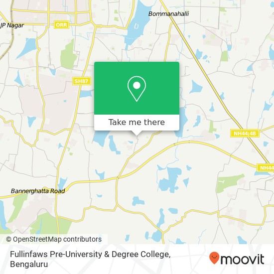 Fullinfaws Pre-University & Degree College map