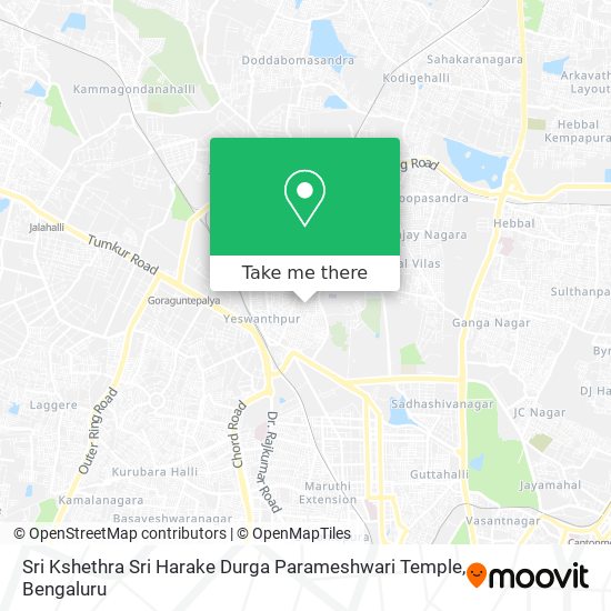 Sri Kshethra Sri Harake Durga Parameshwari Temple map