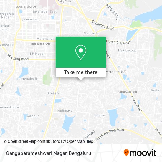 Gangaparameshwari Nagar map