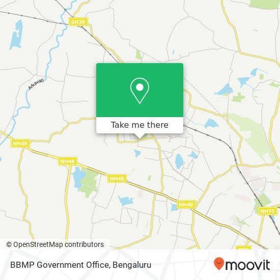 BBMP Government Office map