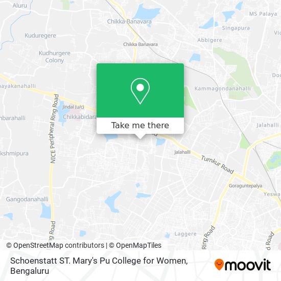 Schoenstatt ST. Mary's Pu College for Women map