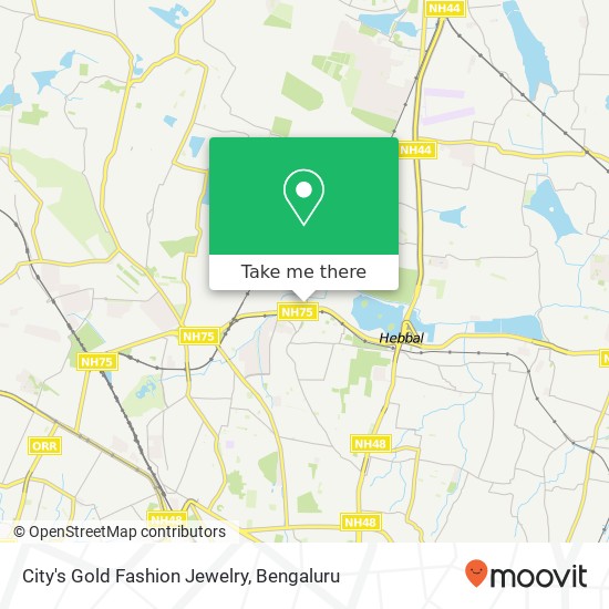 City's Gold Fashion Jewelry map