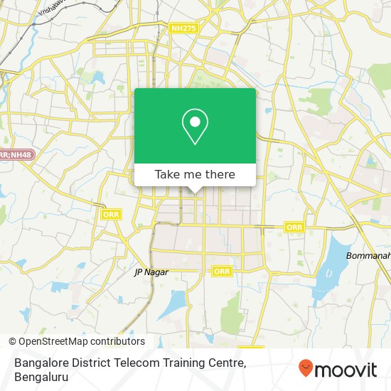 Bangalore District Telecom Training Centre map