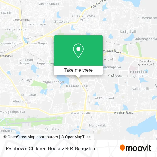 Rainbow's Children Hospital-ER map