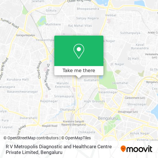 R V Metropolis Diagnostic and Healthcare Centre Private Limited map
