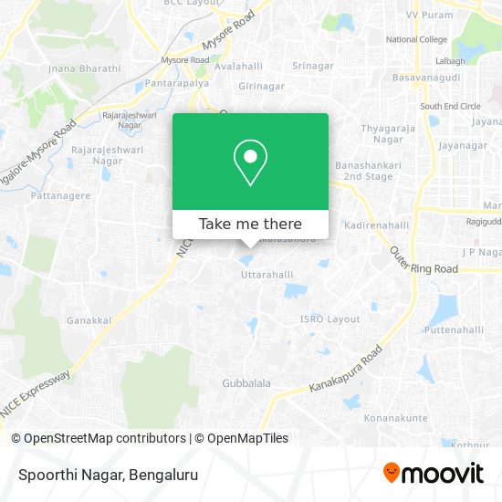 Spoorthi Nagar map
