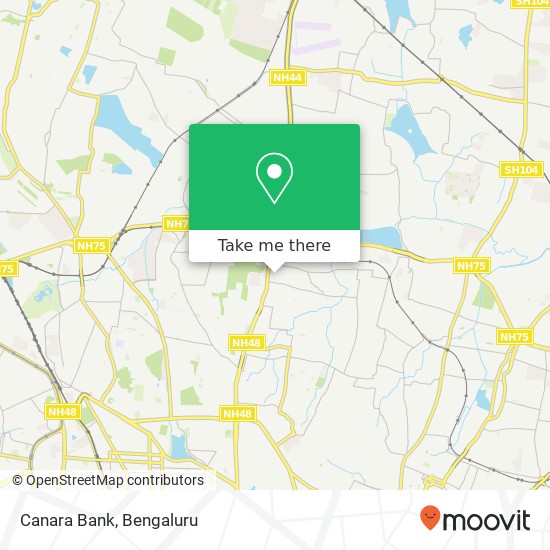 Canara Bank map