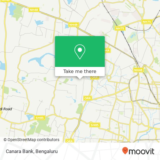 Canara Bank map