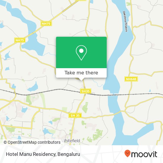 Hotel Manu Residency map