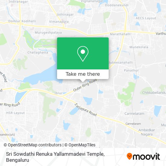 Sri Sowdathi Renuka Yallammadevi Temple map