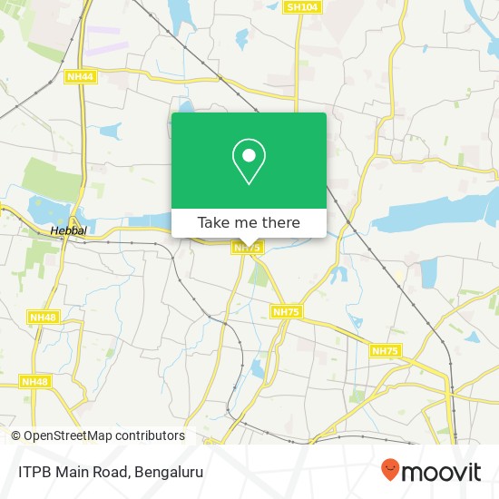 ITPB Main Road map