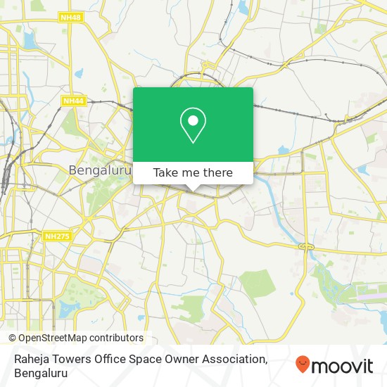 Raheja Towers Office Space Owner Association map