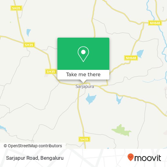 Sarjapur Road map