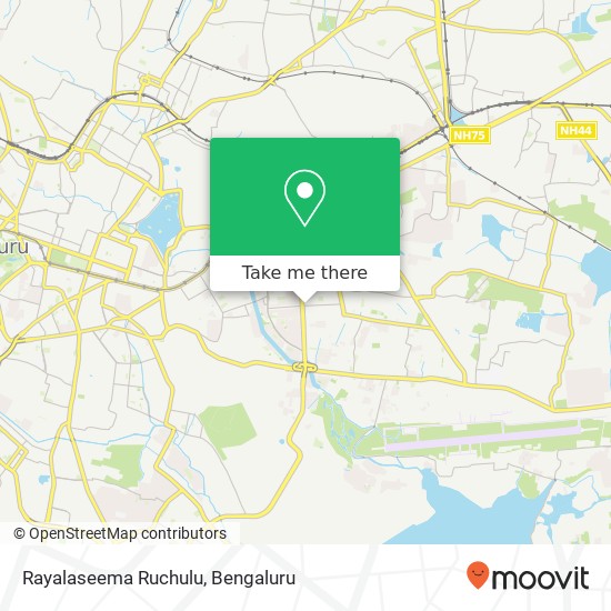 Rayalaseema Ruchulu map