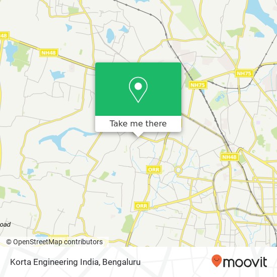 Korta Engineering India map