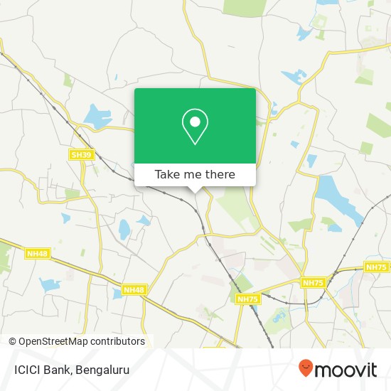 ICICI Bank map