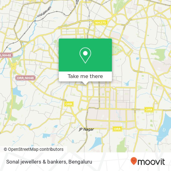 Sonal jewellers & bankers map