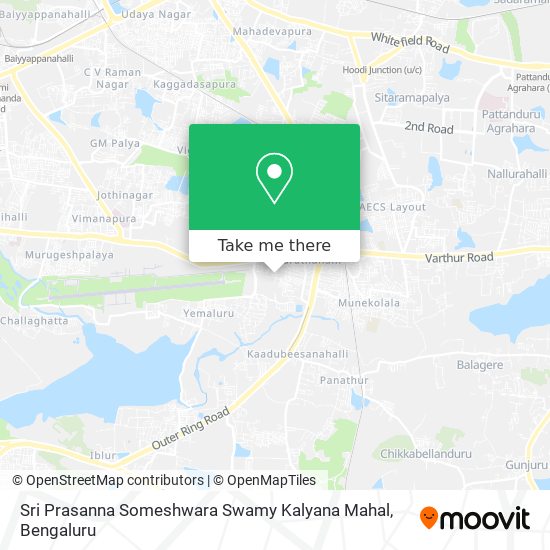 Sri Prasanna Someshwara Swamy Kalyana Mahal map