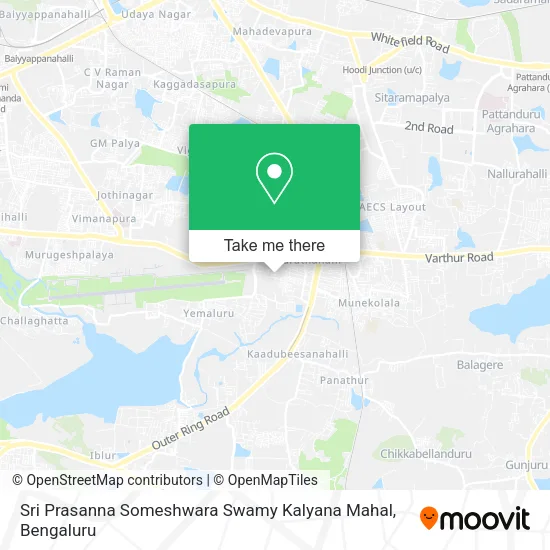 Sri Prasanna Someshwara Swamy Kalyana Mahal map