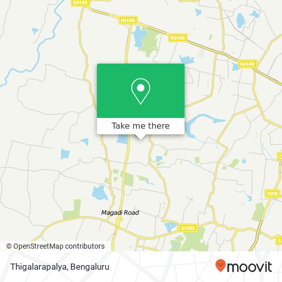 Thigalarapalya map