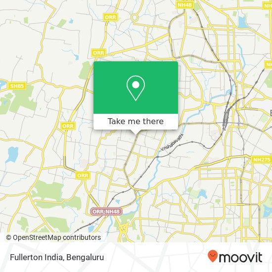 Fullerton India map