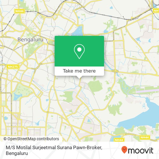 M / S Motilal Surjeetmal Surana Pawn-Broker map