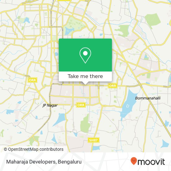 Maharaja Developers map
