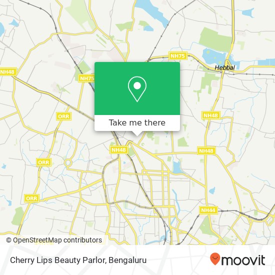 Cherry Lips Beauty Parlor map