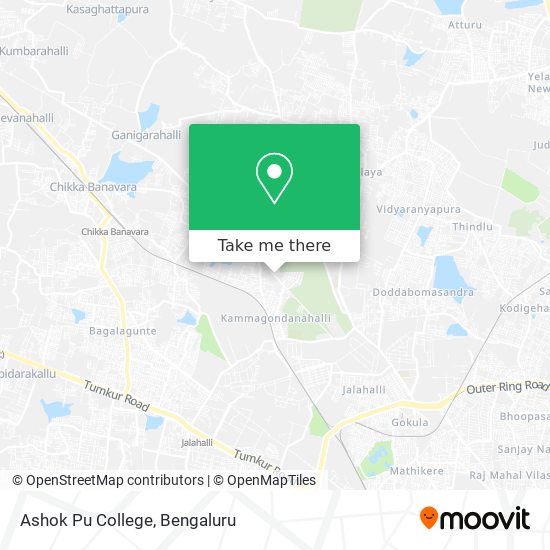 Ashok Pu College map