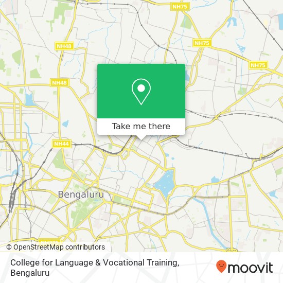 College for Language & Vocational Training map