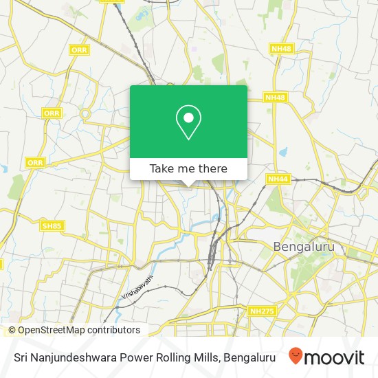 Sri Nanjundeshwara Power Rolling Mills map